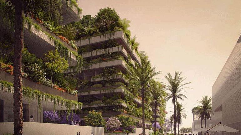 Τα πρώτα «κάθετα δάση» της Αφρικής φυτεύονται στο Κάιρο