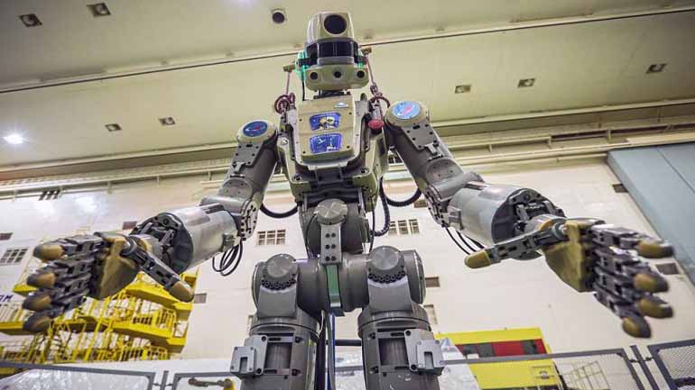 Το ρωσικό ανθρωποειδές ρομπότ Fedor πάει στο Διάστημα Το ρωσικό ανθρωποειδές ρομπότ Fedor πάει στο Διάστημα