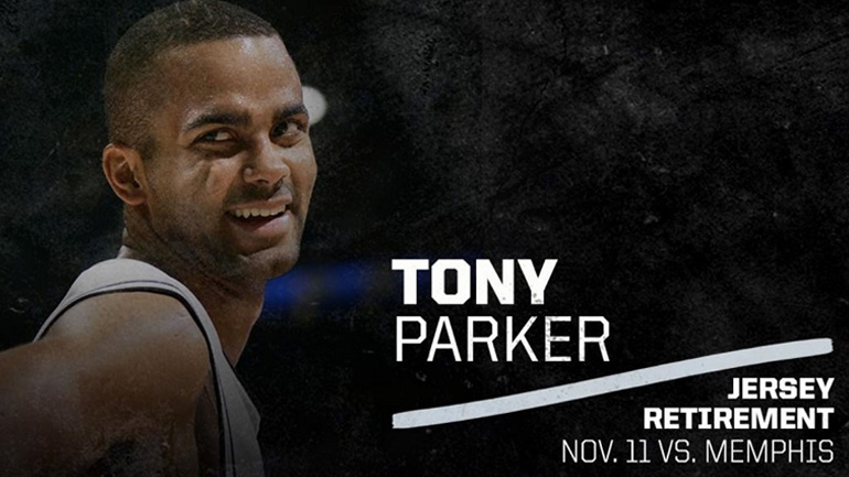 ΝΒΑ: Οι Σπερς αποσύρουν τη φανέλα του Τόνι Πάρκερ