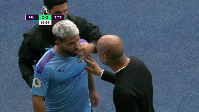 Γκουαρντιόλα για τον καβγά με τον Αγουέρο: «Ήταν μία… παρεξήγηση»