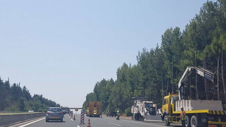 Εργασίες συντήρησης στην 67η επαρχιακή οδό Θεσσαλονίκης – Αεροδρομίου