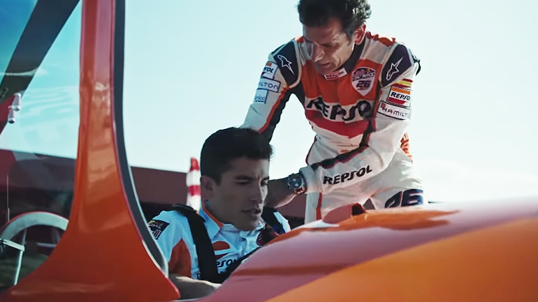 Πετάει ο Marquez; Πετάει!