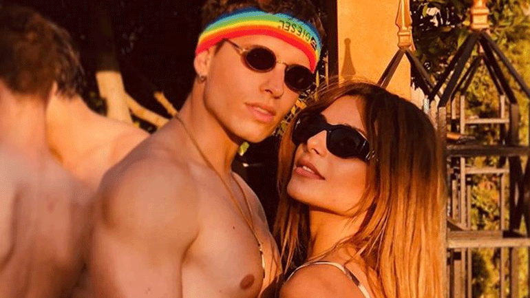 Ελευθερία Ελευθερίου – Δημήτρης Ταταράκης: Αγκαλιές και φιλιά στην Κύθνο