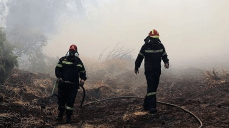 Πυρκαγιά στην Κορώνη Πάργας