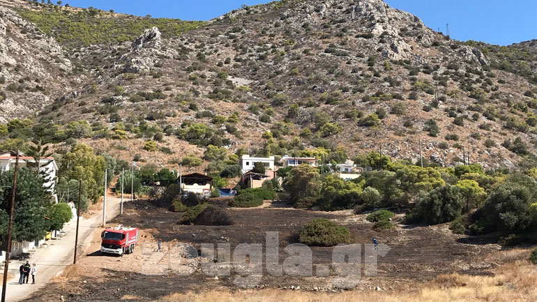 Υπό έλεγχο η φωτιά στη Σαλαμίνα