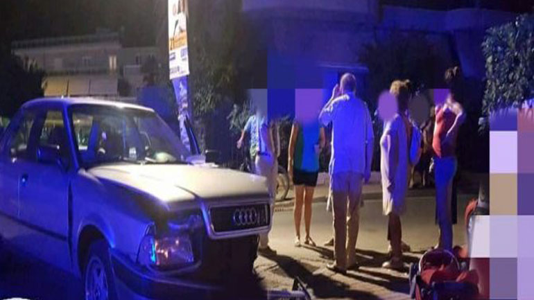 Ένταση έπειτα από τροχαίο στην Κατερίνη