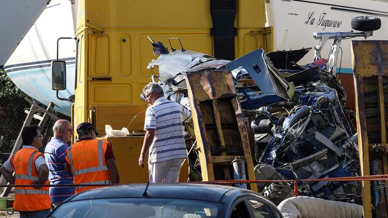 Από μηχανική βλάβη η πτώση του ελικοπτέρου