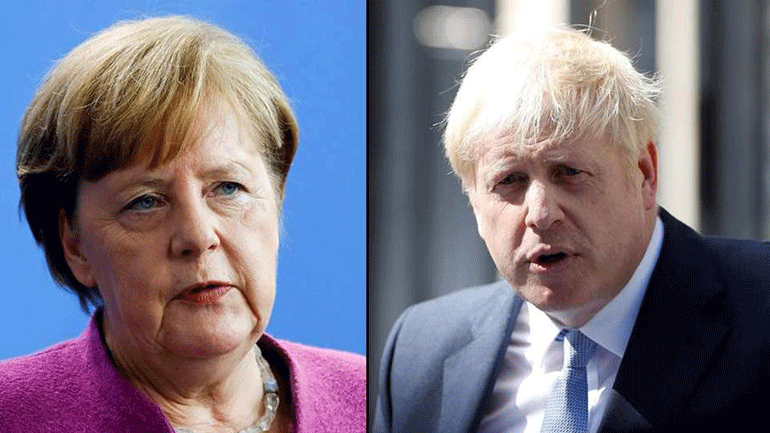 Μέρκελ: Θα συζητήσω με τον Τζόνσον για ένα Brexit χωρίς τριβές