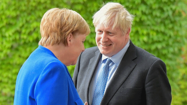 Τζόνσον-Μέρκελ για Brexit: «Παράθυρο» για νέα συμφωνία υπό έναν όρο