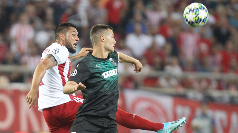 O σκόρερ του πρώτου γκολ του Ολυμπιακού σε μία από τις πολλές μονομαχίες του με τους παίκτες της Κράσνονταρ