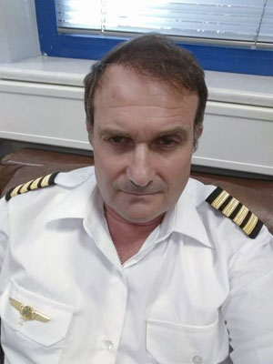 Ο άτυχος πιλότος Νίκος Καρυστινός 