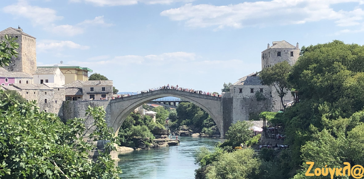 Η εμβληματική γέφυρα του Μόσταρ