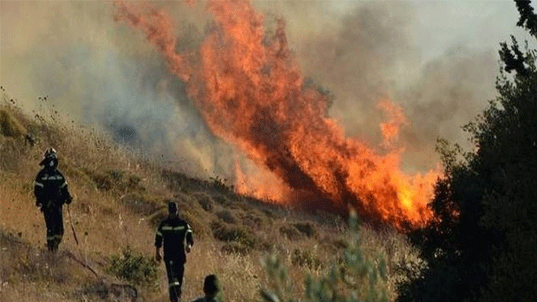 Υψηλός κίνδυνος πυρκαγιάς για αύριο Παρασκευή