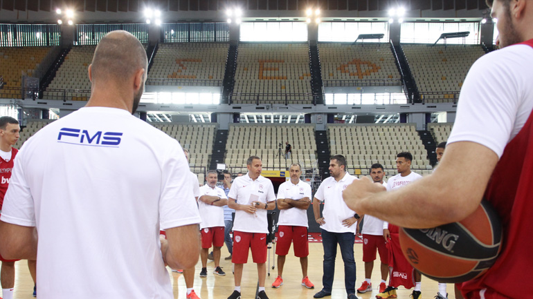 Μπάσκετ: Με παίκτες Euroleague, A2 και βοηθητικούς η «πρώτη» του Ολυμπιακού