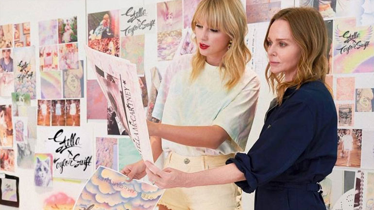 Η Taylor Swift και η Stella McCartney ενώνουν τις δυνάμεις τους!