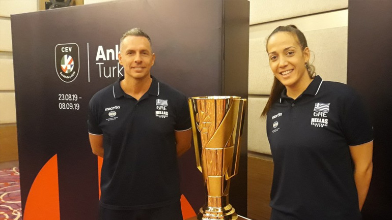 Βόλεϊ: Έτοιμη για την ιστορική της συμμετοχή στο ευρωπαϊκό πρωτάθλημα η Εθνική γυναικών