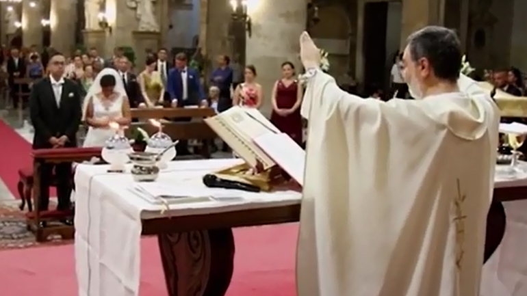 Κεραυνός και μπλακάουτ κατά την διάρκεια ενός γάμου (Ιταλία)