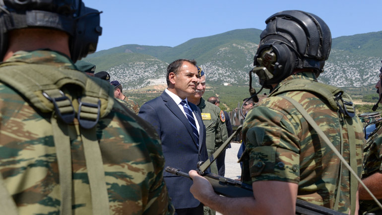 Παναγιωτόπουλος: «Οι Ένοπλες Δυνάμεις διασφαλίζουν την ασφάλεια της χώρας απέναντι σε κάθε είδους απειλή»