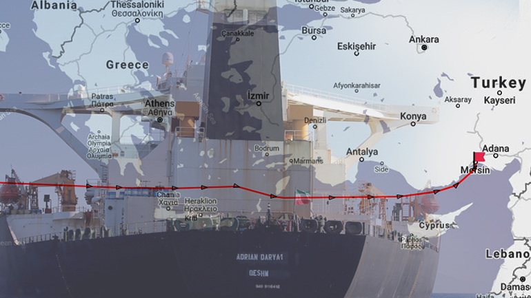 Στην Τουρκία κατευθύνεται το ιρανικό τάνκερ