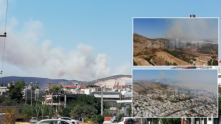 Φωτιά στο Ποικίλο Όρος