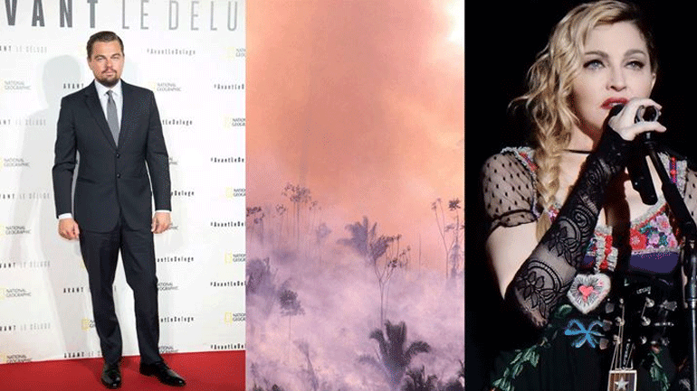 #PrayforAmazonas: Κραυγή αγωνίας από τους celebrities για τη φωτιά στον Αμαζόνιο