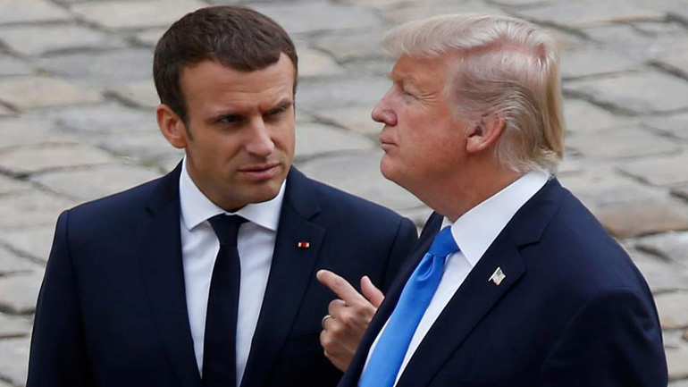 Γαλλία: “Στοιχεία σύγκλισης” μεταξύ Μακρόν και Τραμπ για το Ιράν, το εμπόριο, τις φωτιές στον Αμαζόνιο