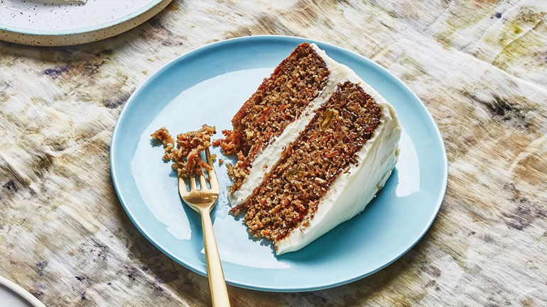 Απολαυστικό carrot cake χωρίς γλουτένη