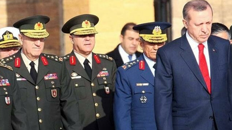 Τουρκία: Πέντε ανώτεροι αξιωματικοί του στρατού υπέβαλαν τις παραιτήσεις τους