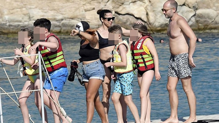 Mel C: Ξέγνοιαστες στιγμές με την οικογένειά της στο νησί των ανέμων!