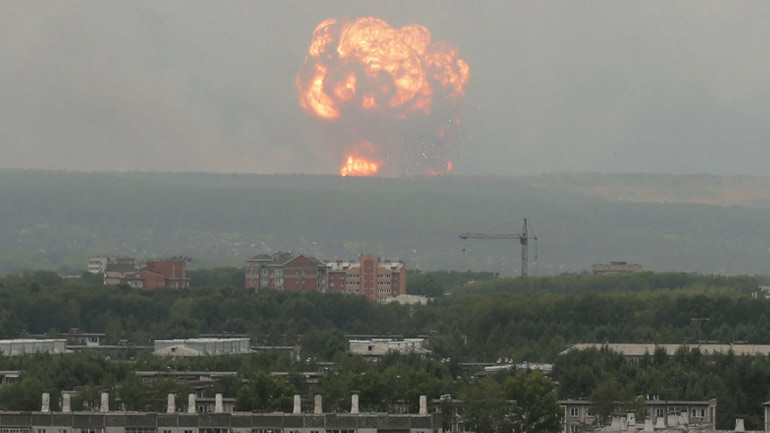 Ρωσία: Εντοπίστηκαν ραδιενεργά ισότοπα μετά το ατύχημα σε στρατιωτική βάση