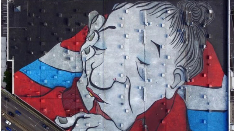 Το μεγαλύτερο street art έργο στον κόσμο, καλύπτει 25.000 τ.μ!