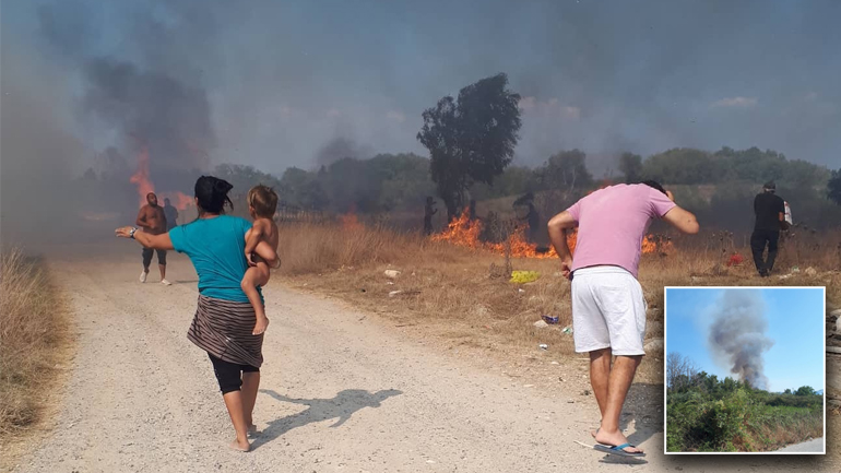 Νέο πύρινο μέτωπο στην Κέρκυρα