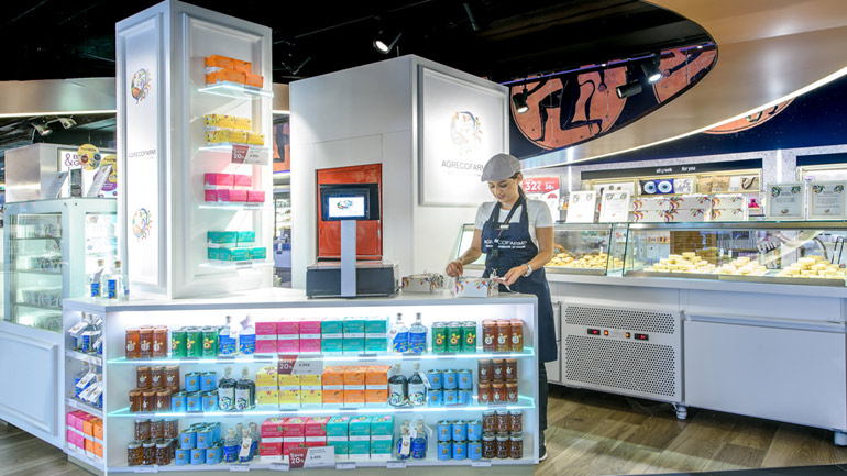 Νέο υψηλής αισθητικής περίπτερο της AgrecoFarms στο Αεροδρόμιο Ηρακλείου