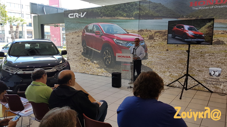 Από εκδήλωση της Honda (Οκτώβριος 2018)