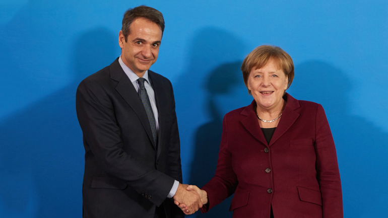 Συγκρατημένο το Βερολίνο για το ραντεβού Μέρκελ-Μητσοτάκη