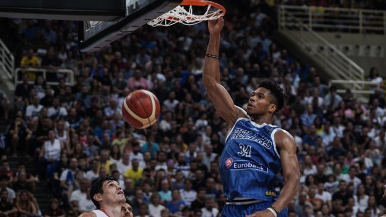 Πρώτος σκόρερ της Εθνικής ο Αντετοκούνμπο