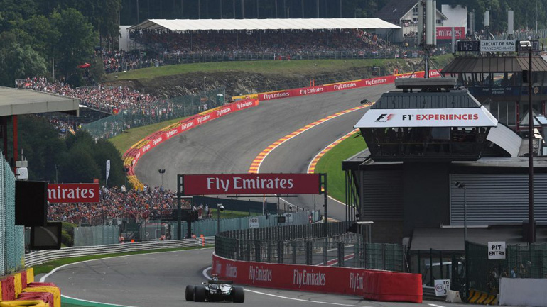 Το πρόγραμμα του Grand Prix του Βελγίου