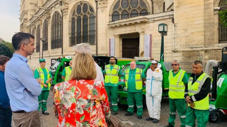 Στο Παρίσι ο Κ. Μπακογιάννης – Παρακολούθησε πώς λειτουργεί η υπηρεσία καθαριότητας της πόλης