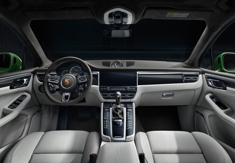 Το εσωτερικό της Porsche Macan turbo