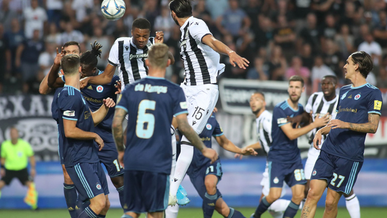 Αποκλείστηκε ο ΠΑΟΚ, 3-2 με τη Σλόβαν στην Τούμπα