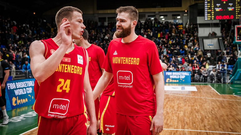 ΣΤ’ Όμιλος: Το ρόστερ του Μαυροβουνίου