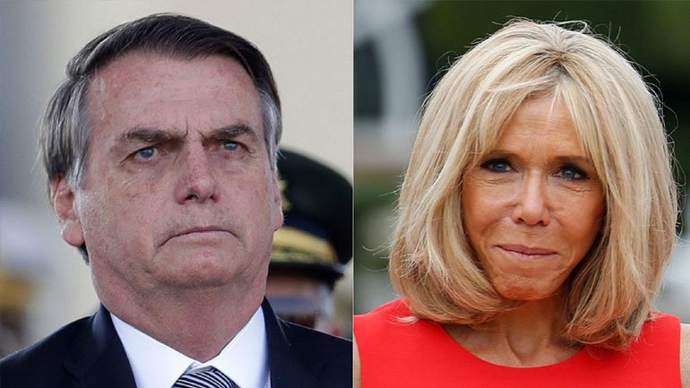 Βραζιλία: Ο Μπολσονάρου διέγραψε προσβλητικό σχόλιό του για την εμφάνιση της Μπριζίτ Μακρόν