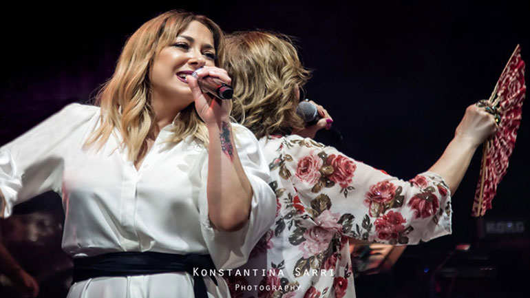 Γλυκερία – Μελίνα Ασλανίδου: Μάγεψαν το κοινό στο Αρκαλοχώρι!