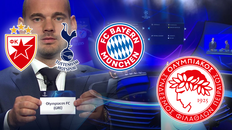 Με Μπάγερν και Τότεναμ ο Ολυμπιακός