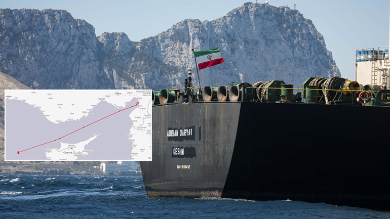 Στην Αλεξανδρέττα κατευθύνεται το ιρανικό τάνκερ