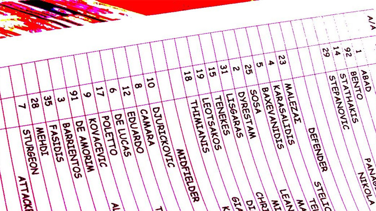 Ξάνθη: Η αποστολή της ομάδας για το Αγρίνιο