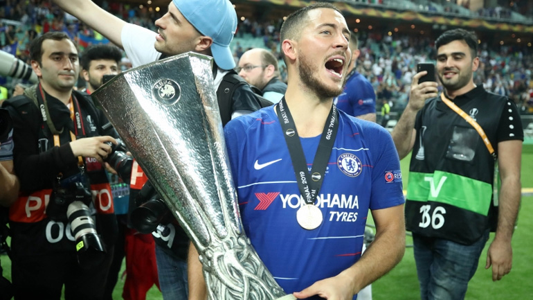 Europa League: Ο Αζάρ κορυφαίος παίκτης της σεζόν 2018-19