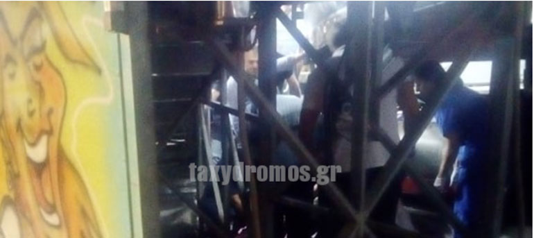 To σημείο όπου έπεσε το άτυχο κορίτσι