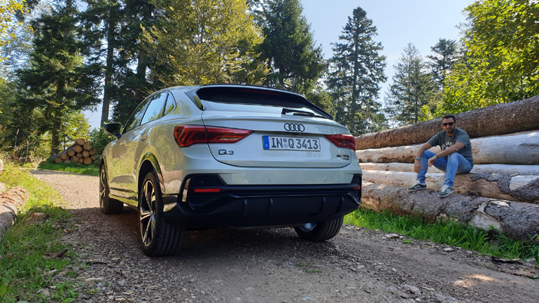 Το πίσω μέρος είναι το χαρακτηριστικό σημείο του Q3 Sportback...