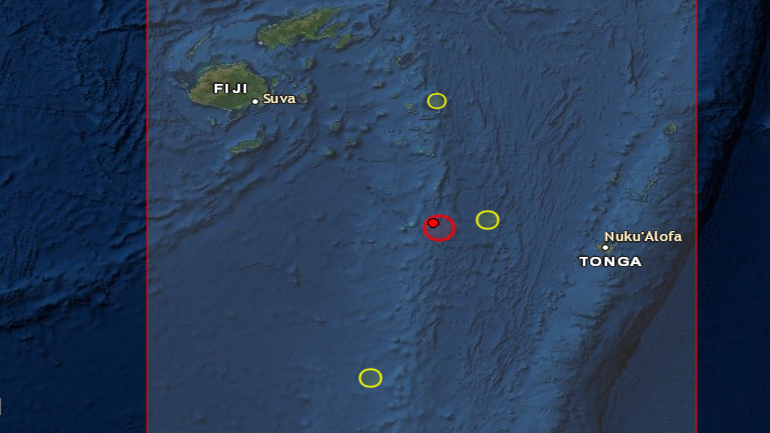 Σεισμός 6,7 Ρίχτερ στα νησιά Φίτζι